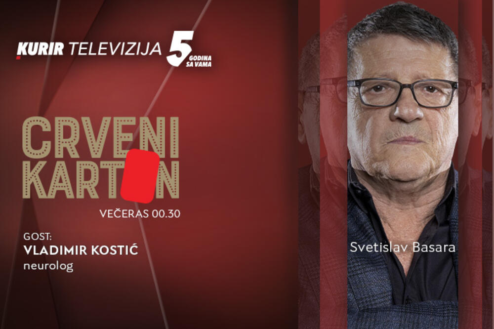 Kriza empatije, humanosti i društvenog poverenja - ne propustite “Crveni karton”, gost je Vladimir Kostić, neurolog