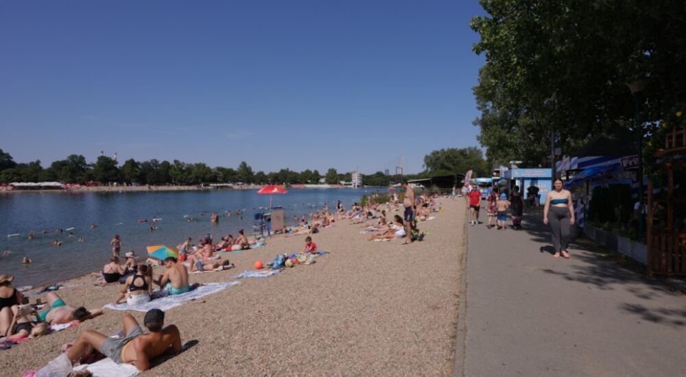 Kupači na Adi Ciganliji