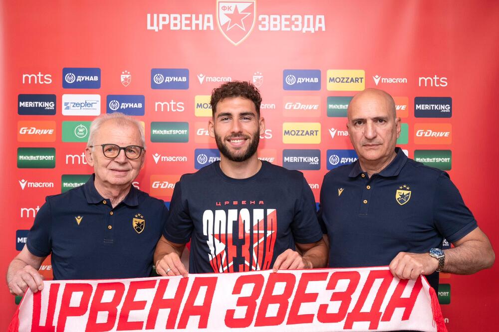 Crvena zvezda predstavila novog levog beka (Foto)
