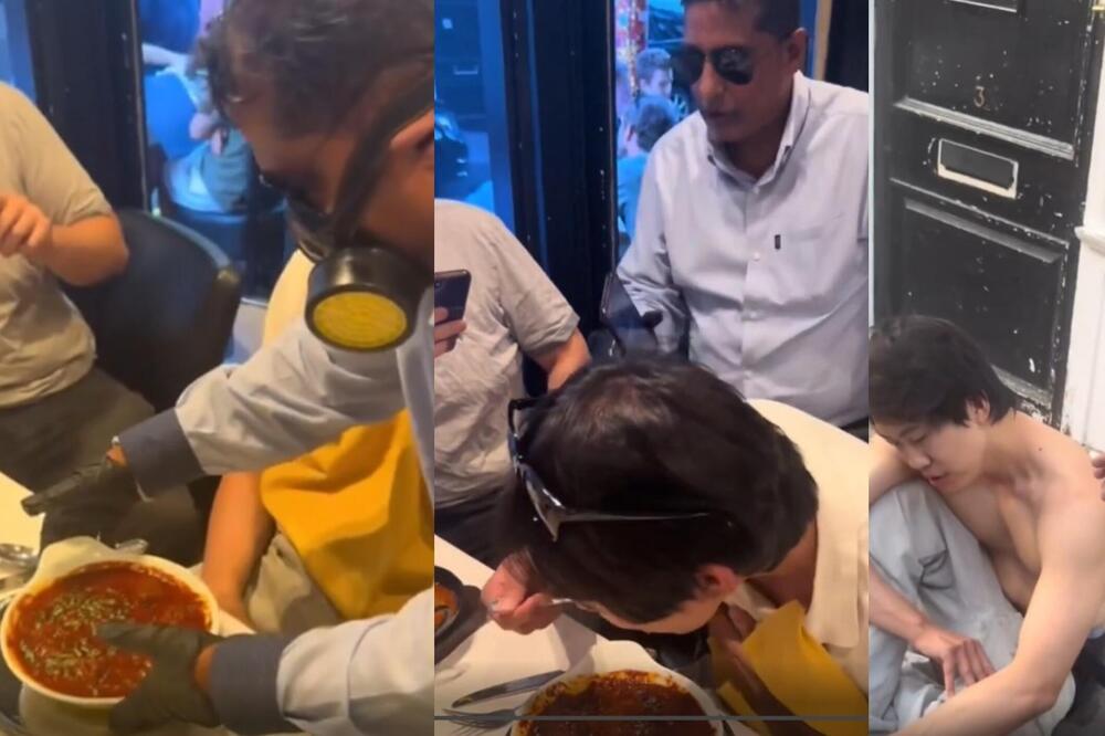 Ljudi stvarno nisu tačni! Kad vidite šta jede želudac će vas zaboleti, jedva došao sebi od bola i to go na ulici