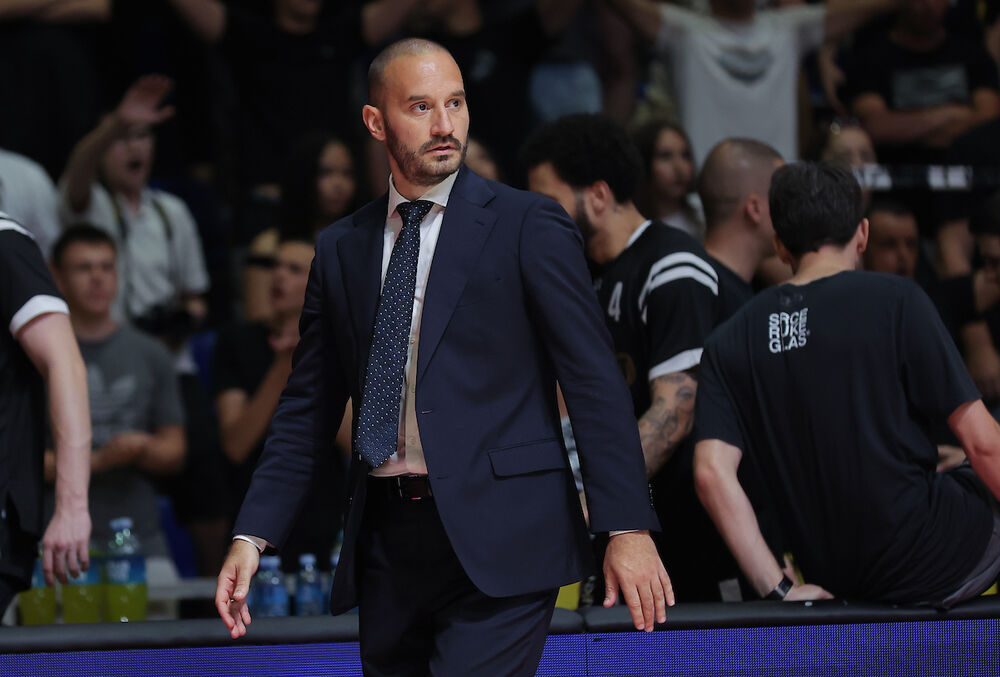 Bogdan Karaičić na utakmici Partizana i Spartaka iz Subotice