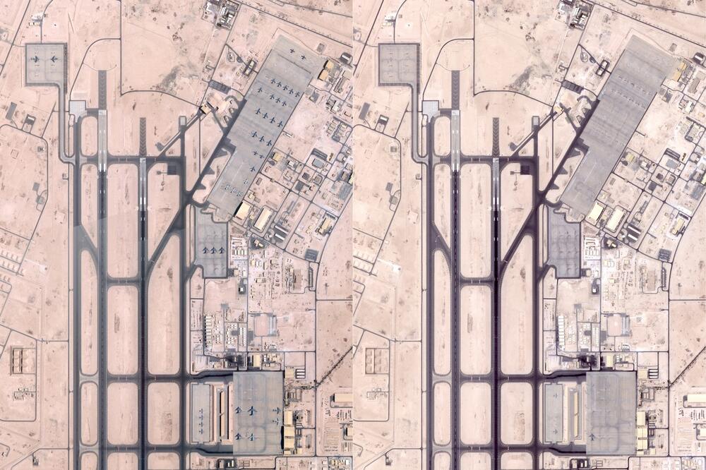 Ovo je američka baza koju je Iran zasuo osvetničkim raketama! Ključna je tačka za Ameriku na Bliskom istoku! (FOTO)