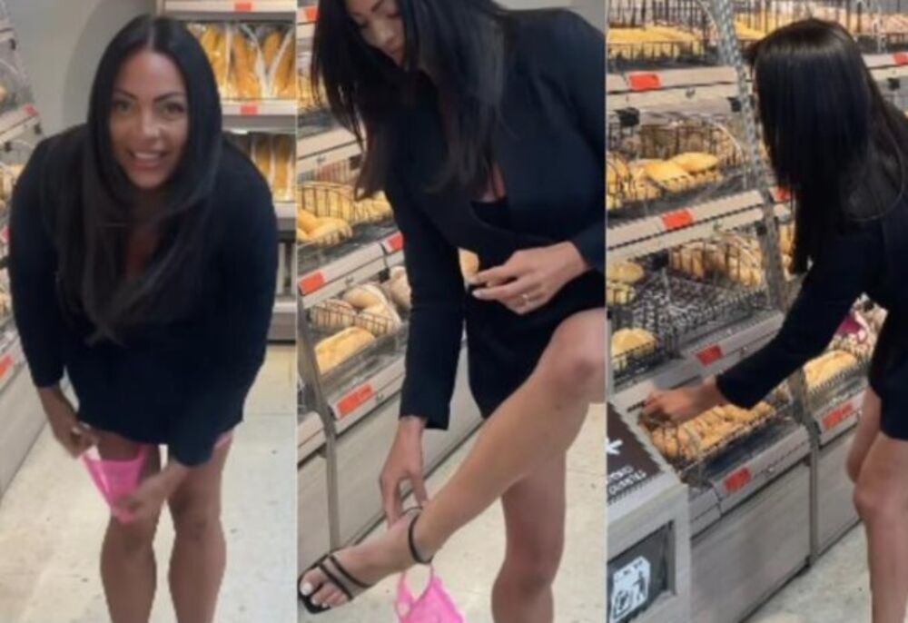 Besni korisnici pozvali su na njeno hapšenje, zbog bizarnog čina koji je nazvala 'ostavljanje donacije'.