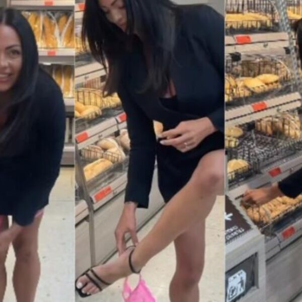 Bruko i sramoto od žene! Skinula gaće u prodavnici i stavila ih među hleb, snimak "da povratiš" zgrozio celu zemlju