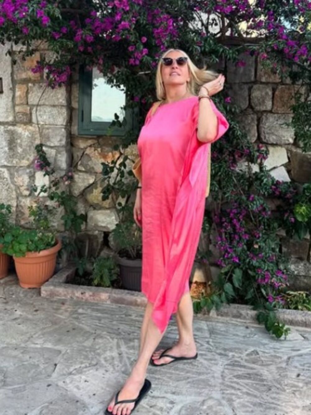 Ana Divac nakon nesreće šeta i slika se