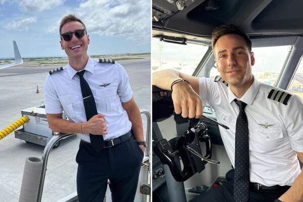 Otkrio koliko tačno prima! Zgodan pilot šokirao ljude širom sveta, kad vide ovu cifru - svi se frapiraju!