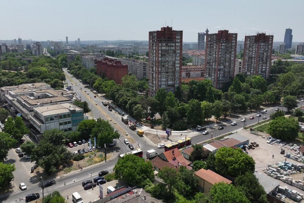 Proširenje ulice Tošin bunar - Grad Beograd ne odustaje ni od jednog projekta: Dodatne trake za desno skretanje