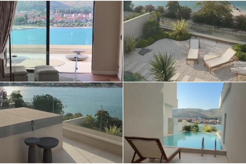 Ovo dobijate na moru u Hrvatskoj ako ste spremni da iskeširate 2.500 evra za noć! Iz vile pravo u more, a pogled...