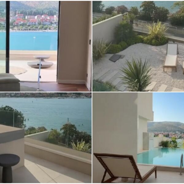 Ovo dobijate na moru u Hrvatskoj ako ste spremni da iskeširate 2.500 evra za noć! Iz vile pravo u more, a pogled...