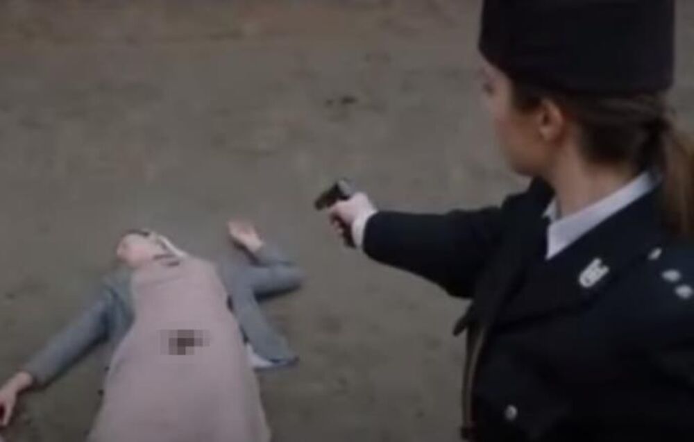 Alisa Radaković kao Nada Šakić u filmu „Dara iz Jasenovca' 