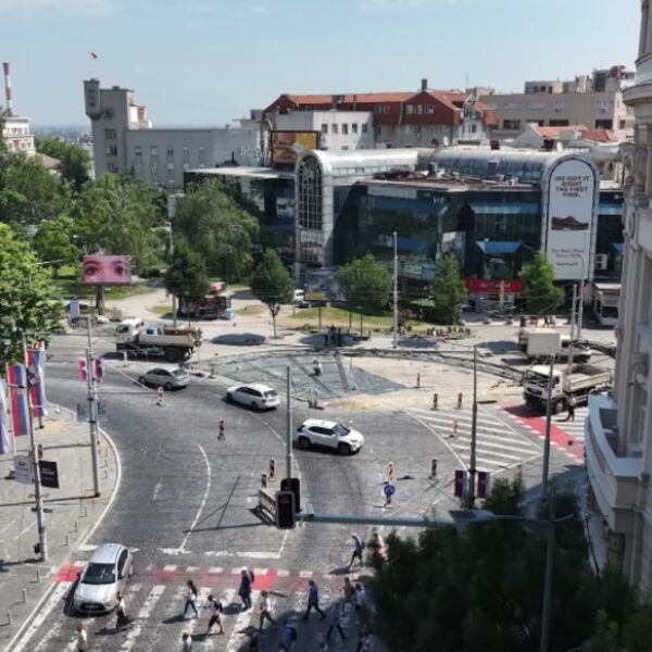 Beograd ne odustaje ni od jednog projekta: Kružni tok na Trgu Nikole Pašića i na Trgu republike olakšaće saobraćaj