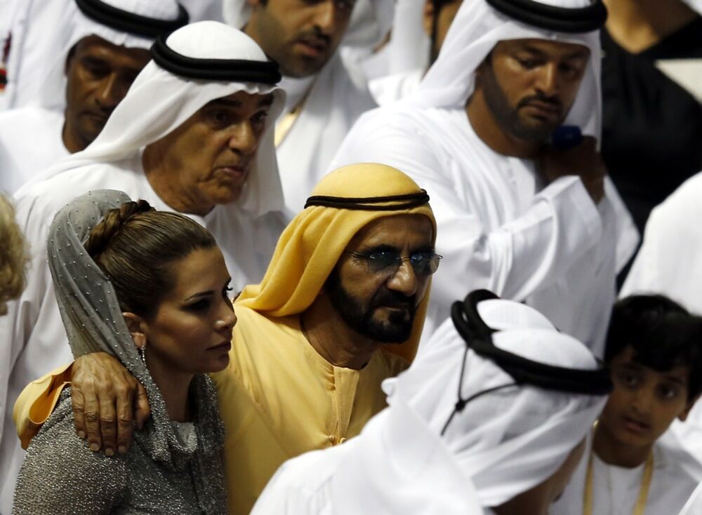 Princeza Haja bint al Husei i Mohamed bin Rašid al Maktum 