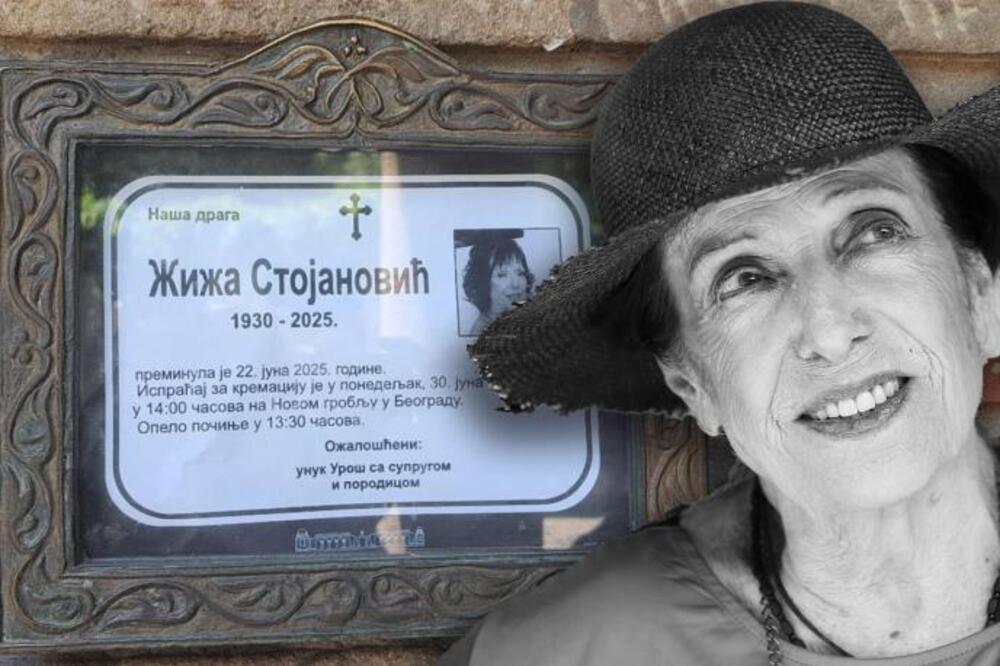 Objavio da je umrla, a sad prvi došao na ispraćaj! Zavio se u crno i skroz sakrio lice - potresne scene