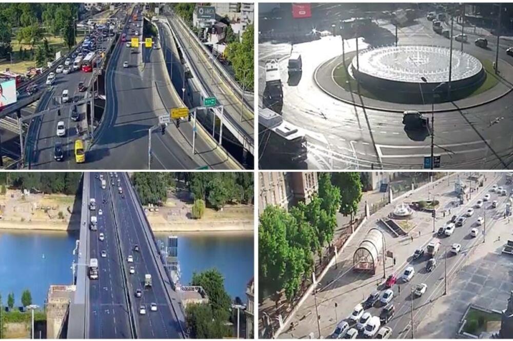 Saobraćaj se odvija normalno, GSP saobraća po redovnom redu vožnje: Pogledajte kako jutros izgledaju ulice Beograda