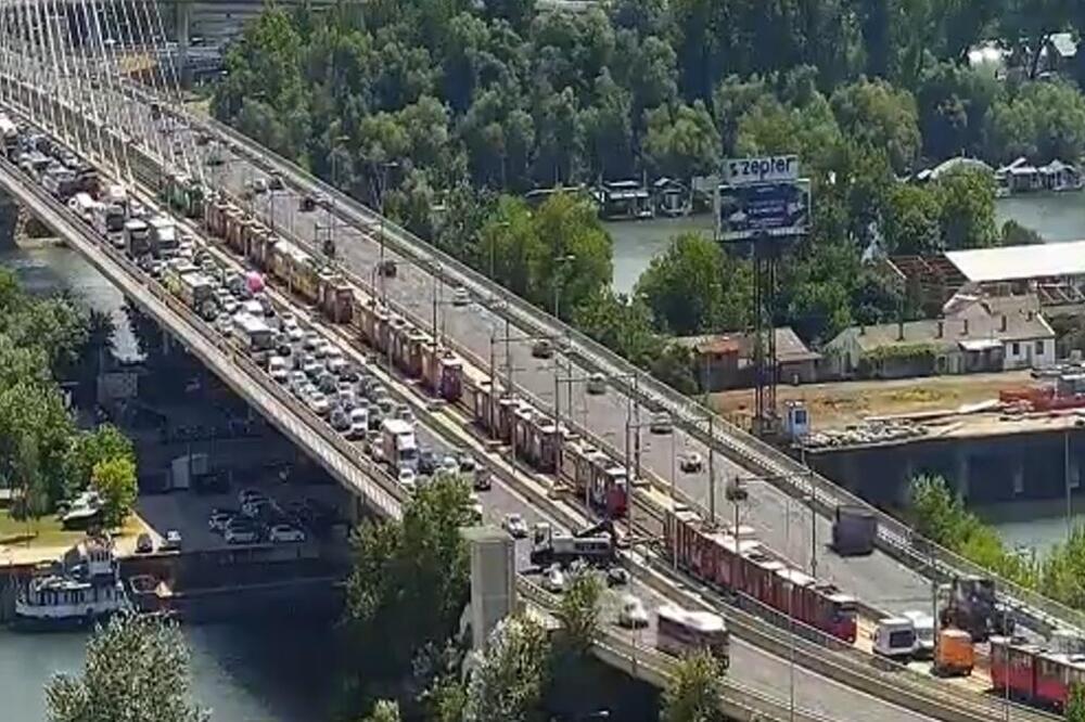 KAD JE NA SVIM MOSTOVIMA U BG KOLAPS, OVAJ SE IZDVAJAO, ALI TOME JE KRAJ! Obustava saobraćaja, menjaju se trase