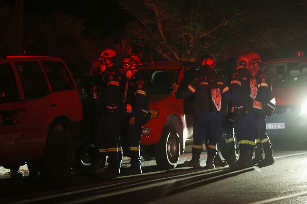 Krit, grčka, požar