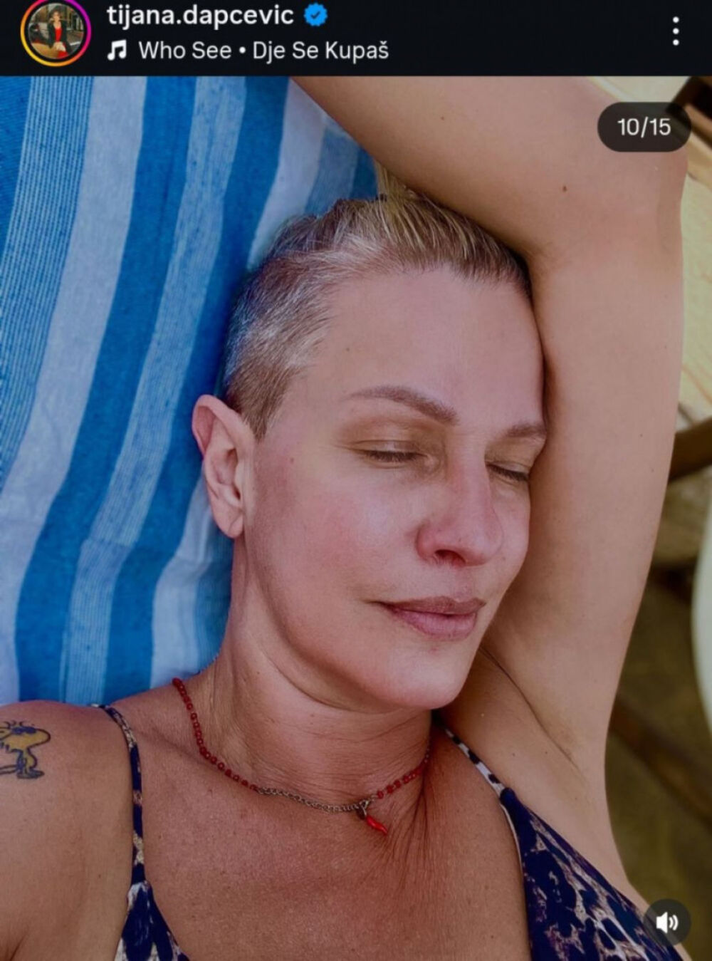 Pevačica je podelila nekoliko fotografija 