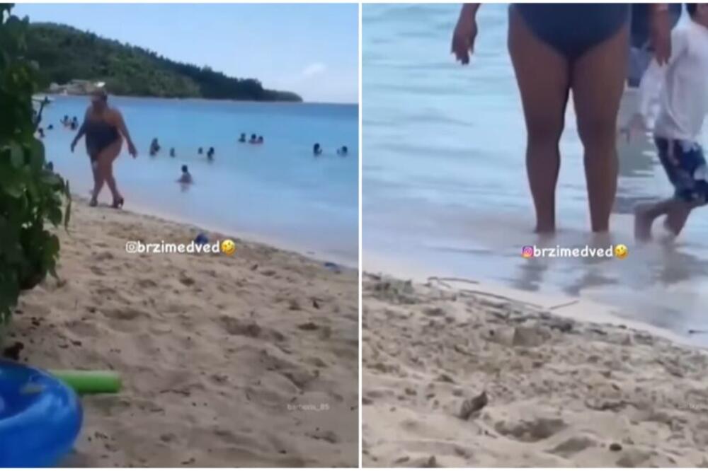 Zbog ovog kupaćeg kostima ljudi umiru od smeha! Žena izašla iz vode kao DIVA, bila je uverena da izgleda kao BOMBA