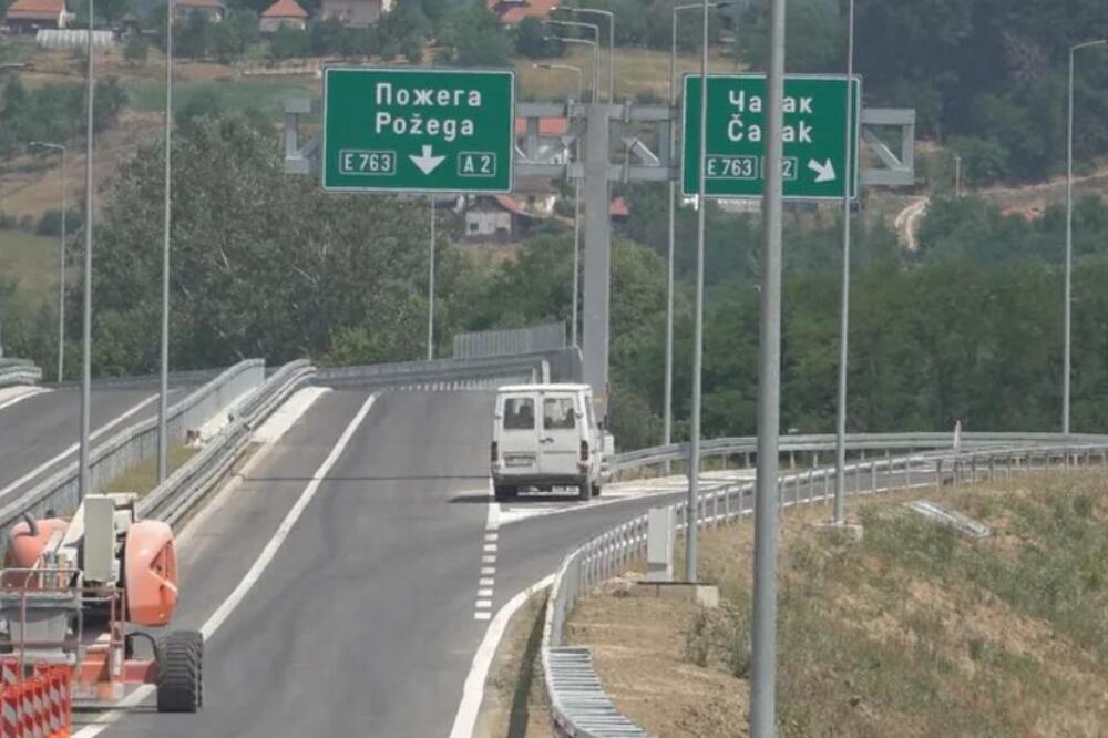 U nedelju se otvara deonica auto-puta od Pakovraće do Požege, a putarina će biti besplatna!