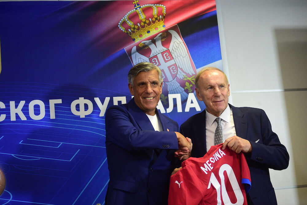 Domeniko Mesina i Dragan Džajić