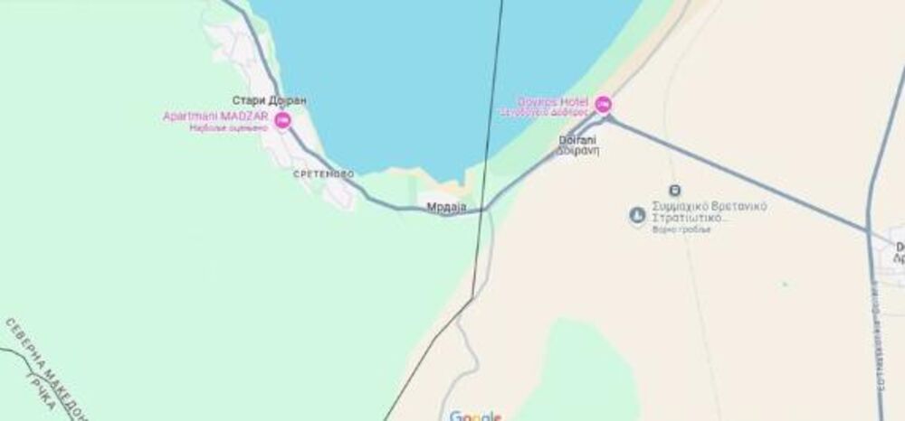 Glavna alternativa za ulazak u Grčku iz Severne Makedonije je granični prelaz Dojran-Doirani