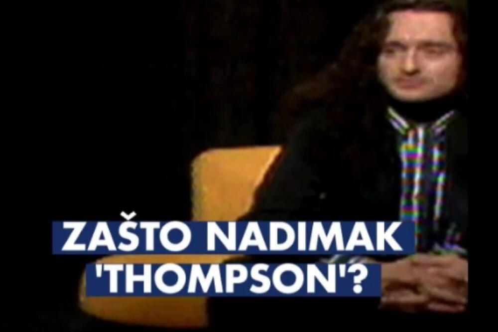 Evo kako je Tompson zaista dobio nadimak! Jeziva priča kojom se ponosi, a ustvari je KATASTROFA