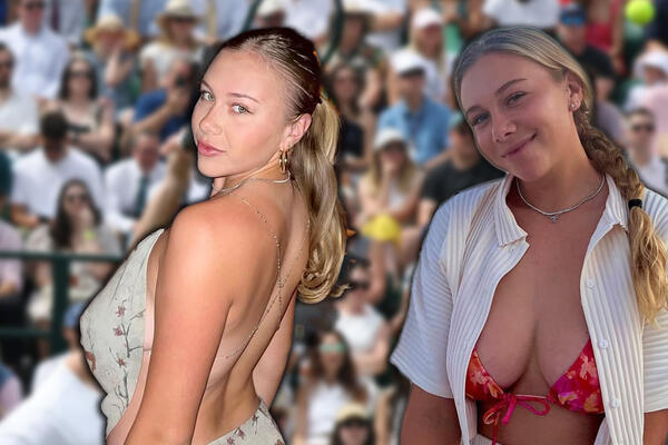 (HOT FOTO) ZBOG OGROMNIH GRUDI JE MALTRETIRANA I PONIŽAVANA: Povukla se, pa se vratila i igra POLUFINALE VIMBLDONA!