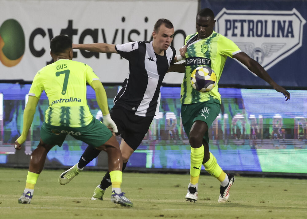 Detalj sa utakmice AEK-a i Partizana u Larnaki