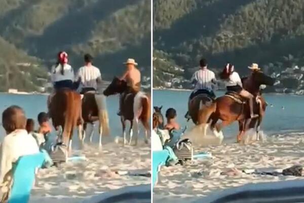 Konj pregazio devojčicu u Grčkoj, horor snimak širi se Srbijom: Gledajte na svoju odgovornost