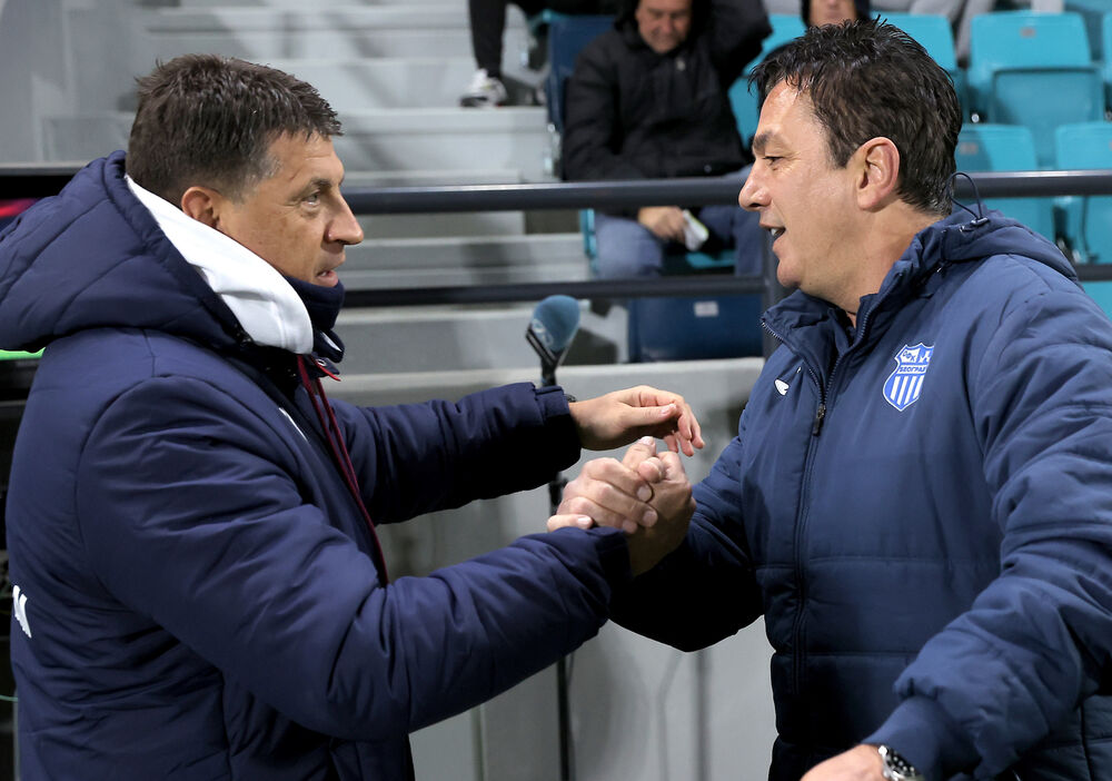 Vladan Milojević i Simo Krunić, treneri Crvene zvezde i OFK Beograda