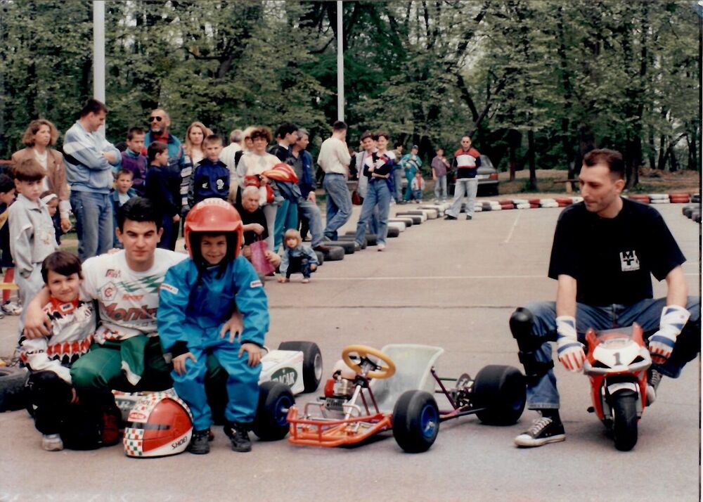 Nikola je počeo jako rano sa trkama