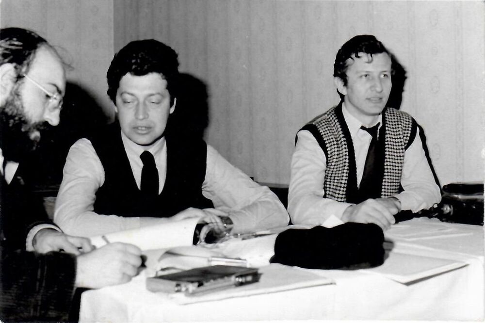 Žika Nikolić i Rade dok su radili u Vrnjačkoj banji