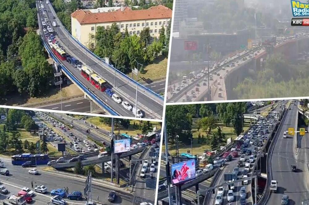Vidi se da su krenuli godišnji odmori: Vozila na beogradskim ulicama sve manje! Iznenadiće vas prizor ovog jutra