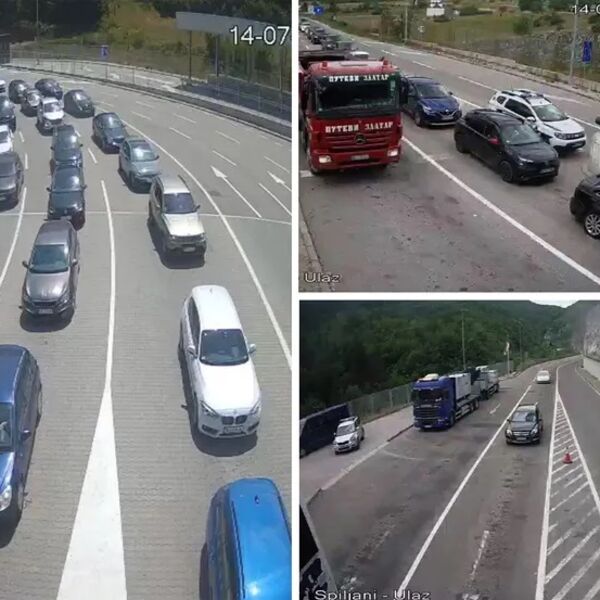 Ljudi su zarobljeni u kolonama bez kraja, vozači su očajni: Situacija na graničnim prelazima sa Crnom Gorom! UŽIVO