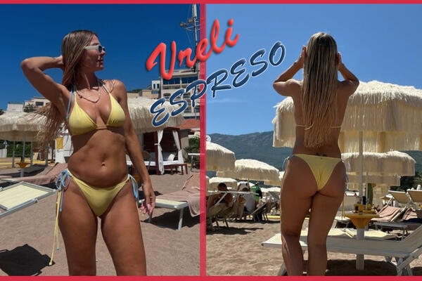 Na guzi tetovaža, a središnji deo grudi probio kupaći! Za ovu plavušu treba oružani list! Vrelija od Sahare