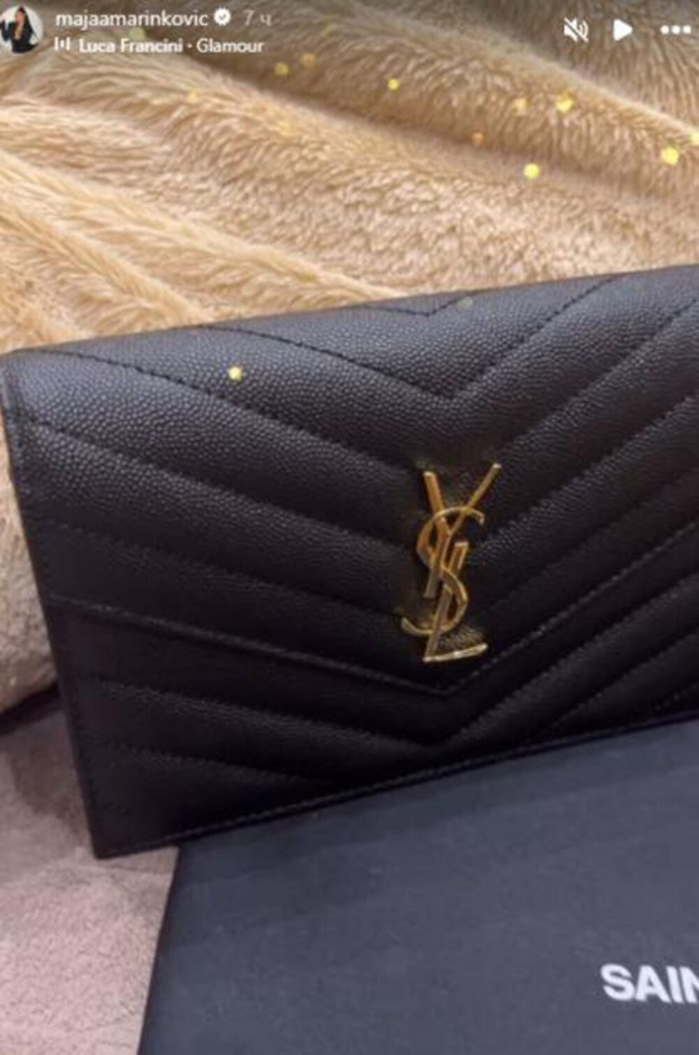 Maja kupila skupocenu torbu