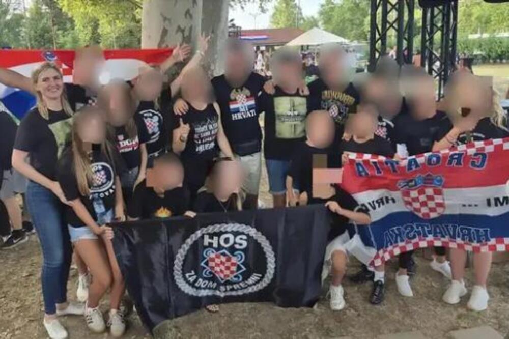 Ovo je Hrvatica koja je pozirala sa zastavom sa USTAŠKIM POZDRAVOM! Majka je troje dece, a kad čujete gde radi...