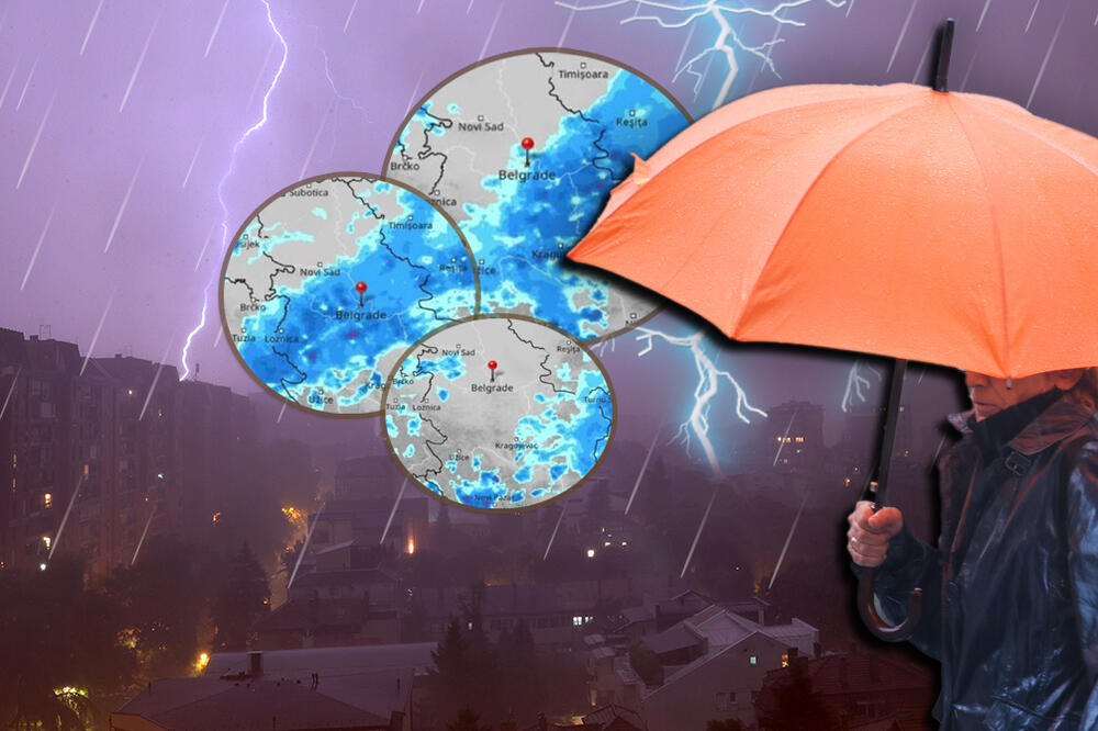 Evo kada grmljavinska oluja stiže u Srbiju! Opasnost sve bliža, preti i ova NESVAKIDAŠNJA pojava