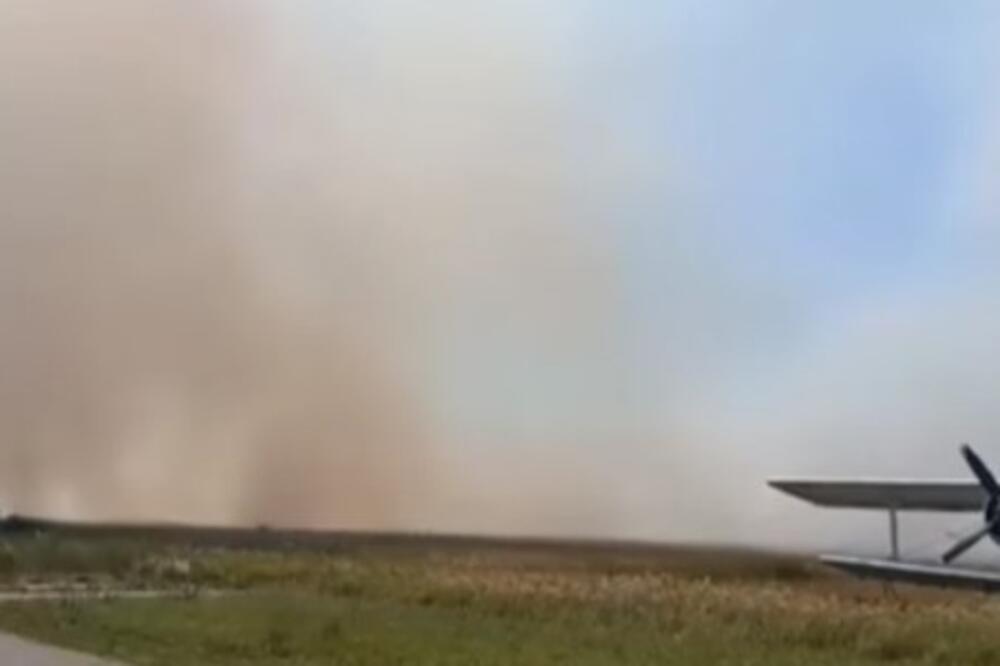 Požar u Vršcu stavljen pod kontrolom: Vatra i dalje bukti, ali kuće nisu ugrožene