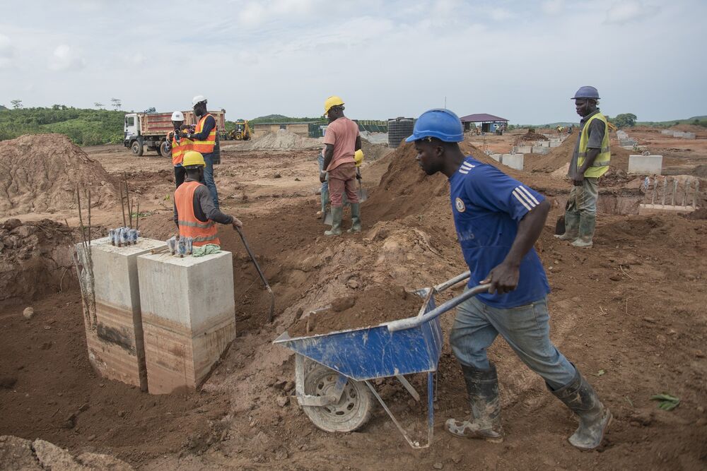Građevinci, Građevinski radnici, Građevinski radnik, gana, radnici iz gane