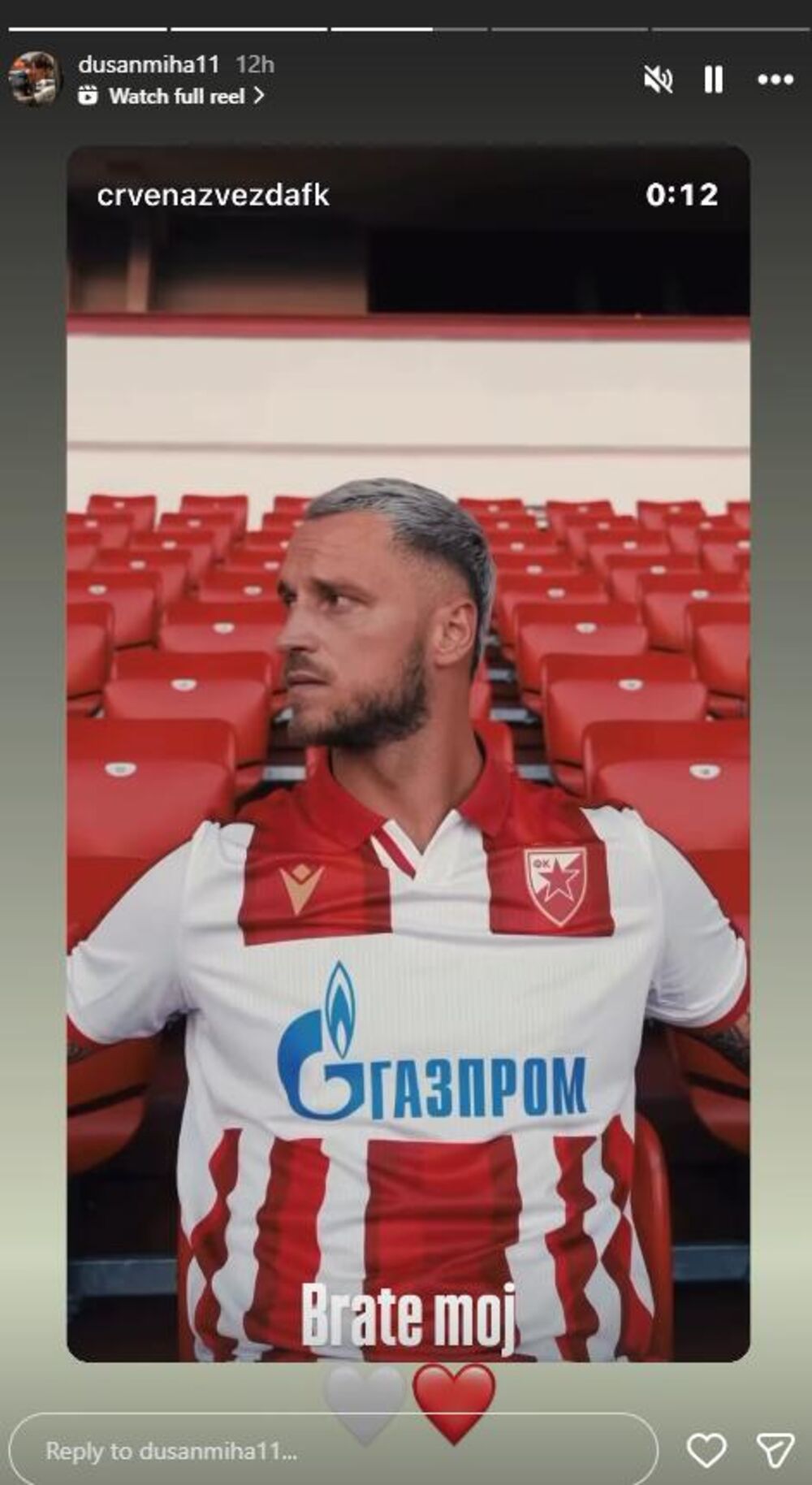 Reakcija sina Siniše Mihajlovića na dolazak Arnautovića u Crvenu zvezdu