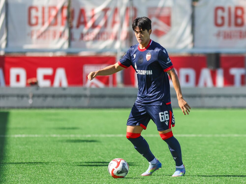 Seol Jung-Vu na utakmici Linkoln Red Impsa i Crvene zvezde