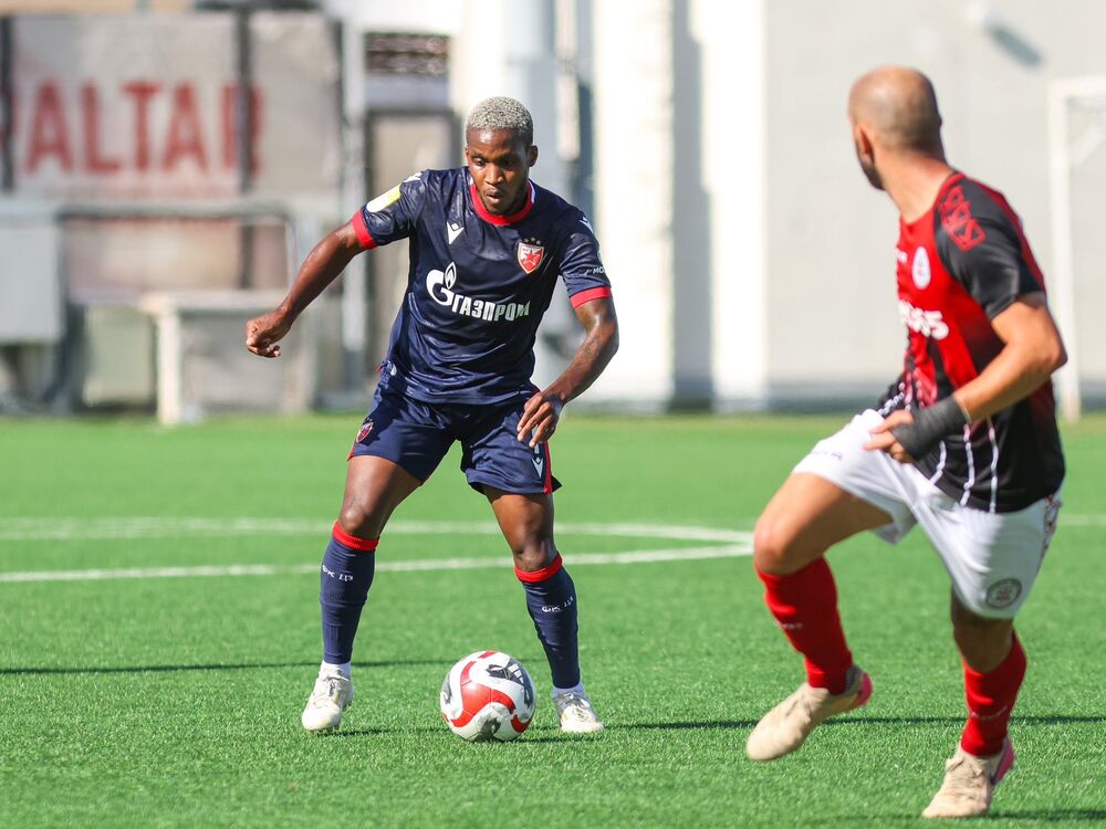 Felisio Milson na utakmici Linkoln Red Impsa i Crvene zvezde