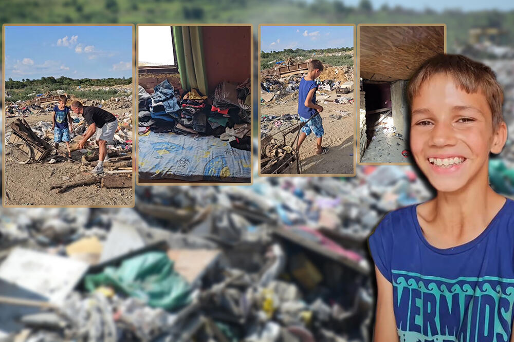 "Mama me ostavila na stanici kad sam imao 5 godina": Mali Dušan skuplja gvožđe da bi on i sestra preživeli, TUGA!