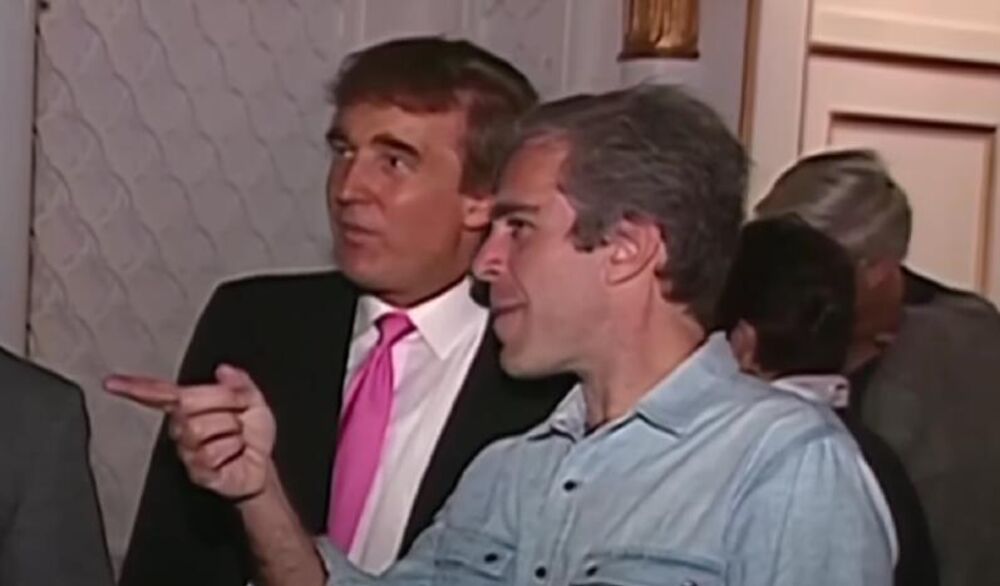 Donald Tramp, Džefri Epstajn
