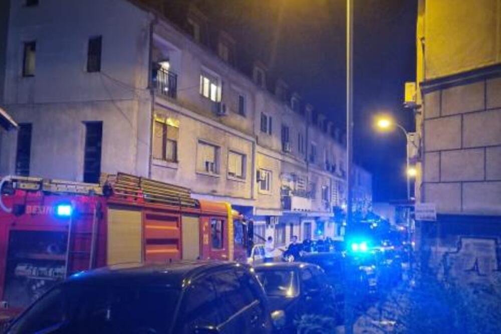 Gori zgrada u Profesorskoj koloniji u Beogradu! (FOTO)