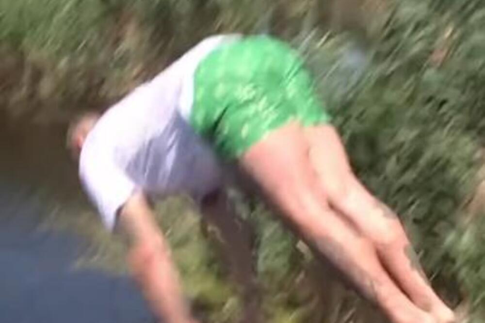 Kristijan Golubović skočio sa mosta! Internetom se širi ZASTRAŠUJUĆI snimak