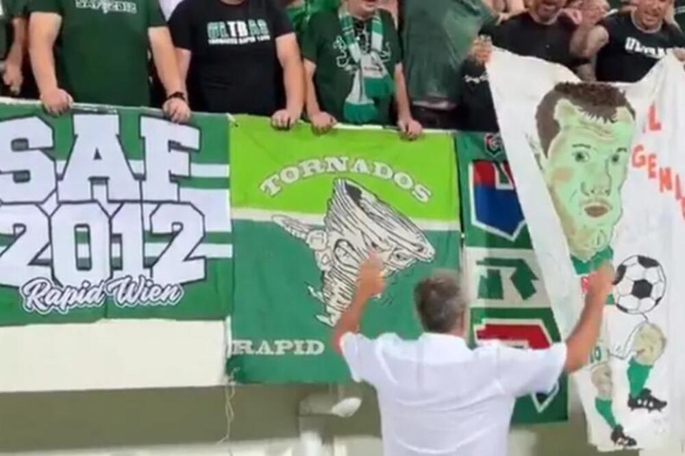 Gostujući navijači klicali Dejanu Savićeviću na utakmici u Crnoj Gori (Video)