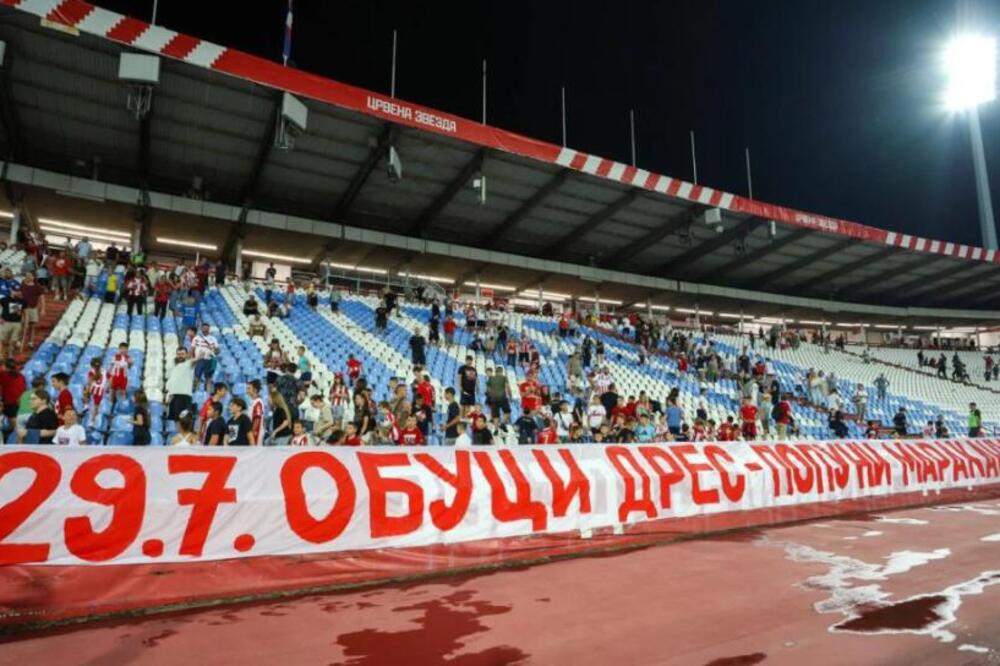 "29.7. obuci dres - popuni Marakanu!" Crvena zvezda zove navijače!