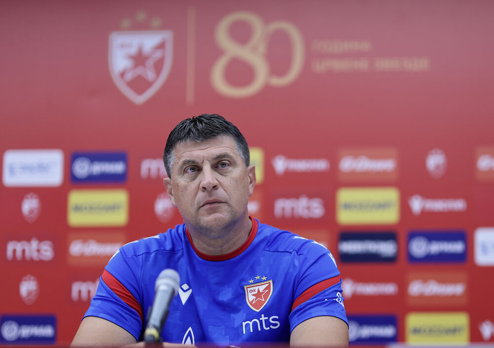 Konferencija Vladana Milojevića pred revanš Crvene zvezde i Linkoln Red Impsa